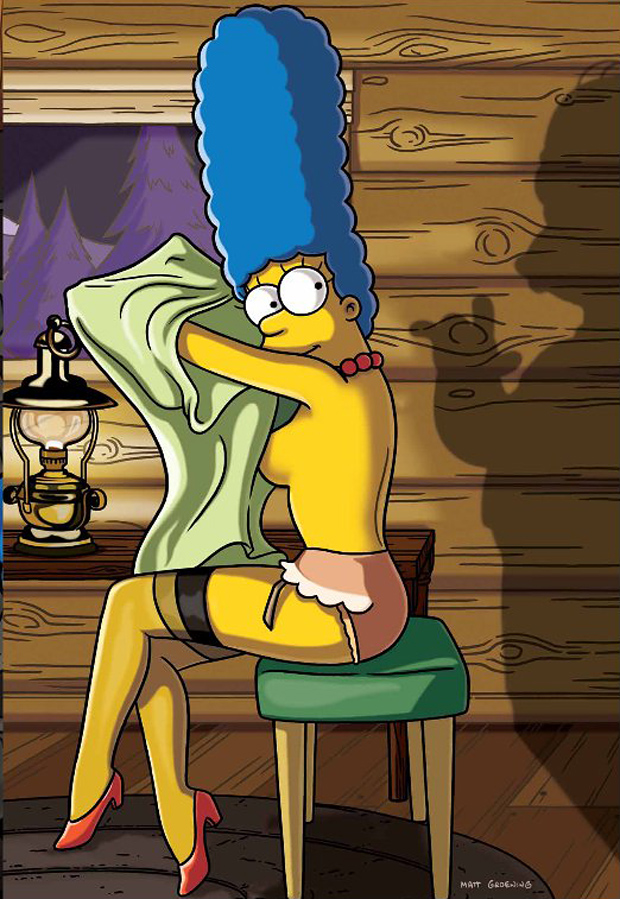 Marge Simpson Playboy Spread Yup 4694